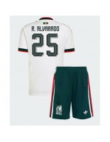 Meksiko Roberto Alvarado #25 Vieraspaita Lasten MM-kisat 2026 Lyhythihainen (+ shortsit)